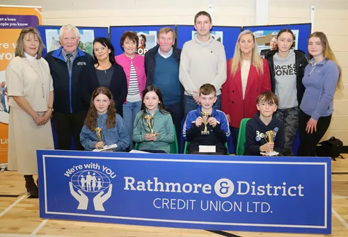 School quiz 2025- Barradubh NS 2nd place u11