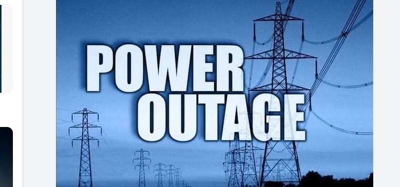 Milltown power outage on Thursday 27th of August