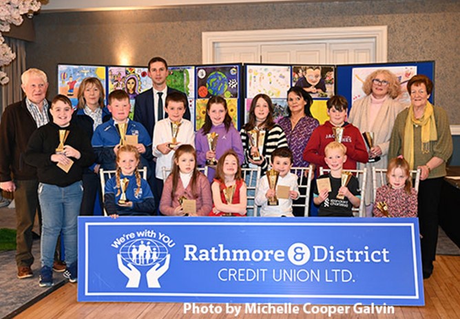Artists receive prizes at Credit Union Art Competition awards night